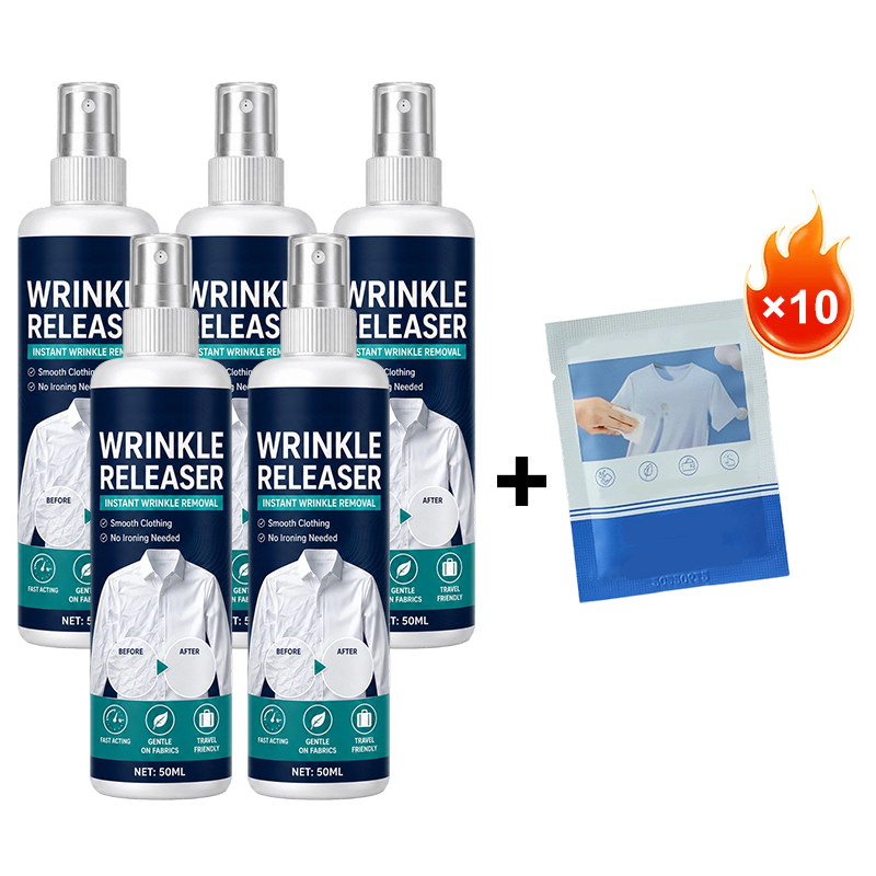 👔✨ Instant wrinkle release – no iron, travel-ready, static-free & fresh.