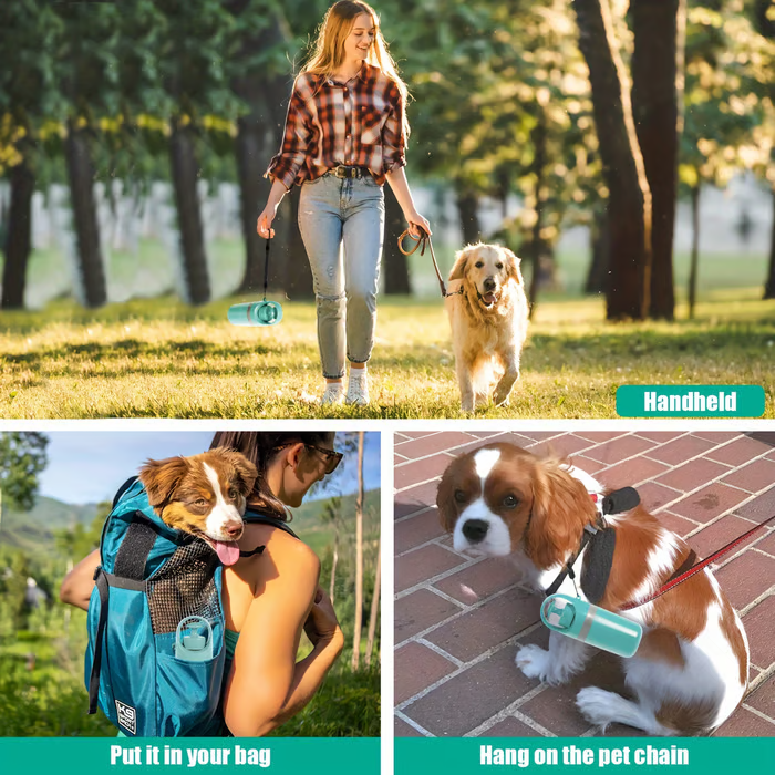 Mini Portable Dog Poop Scooper with Bag Dispenser