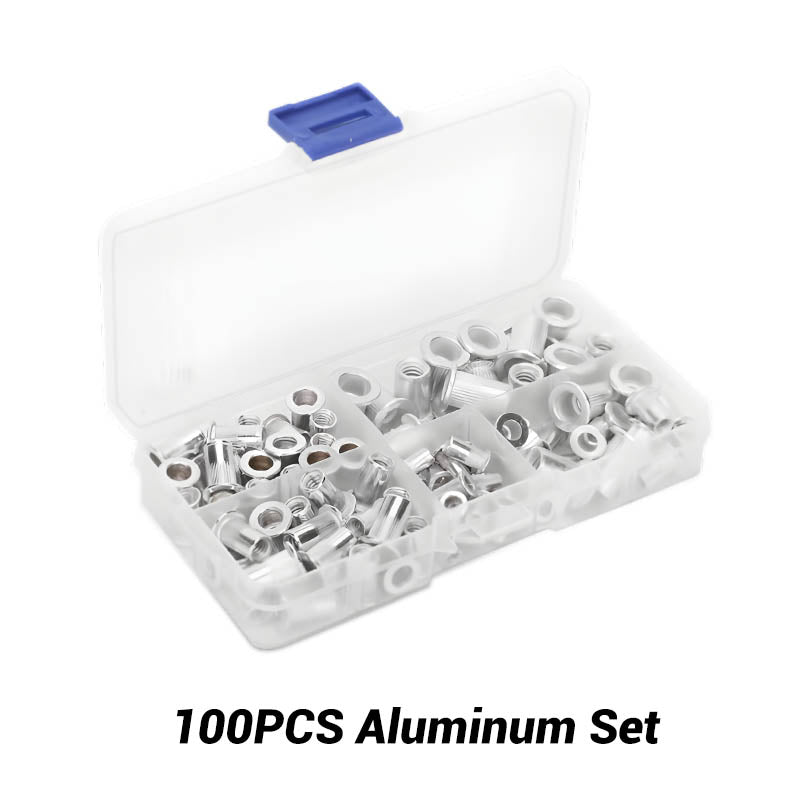 Threaded Insert Rivet Nuts Set