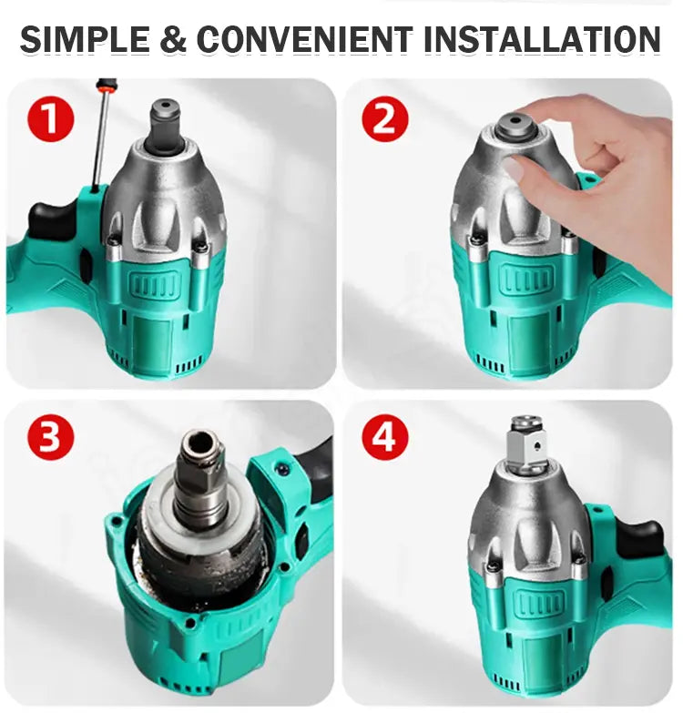 T-type Square Shaft Electric Wrench Screwdriver Adapter