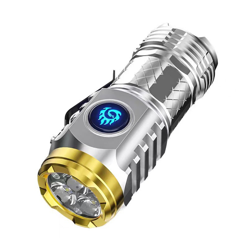 š„HOT SALEš„Three-Eyed Monster Mini Flash Super Power Flashlight