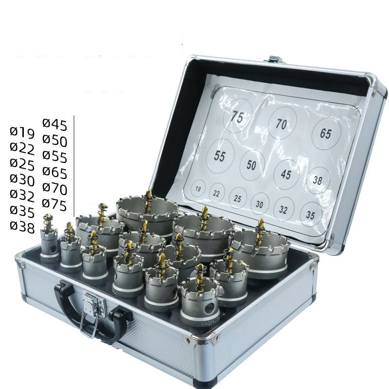 Carbide Tipped Metal Hole Saw Kit