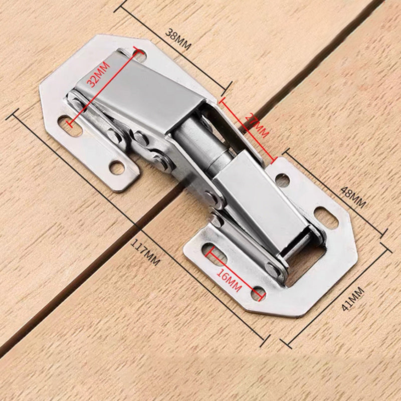 Thickened Stainless Steel Spring-Loaded Hinge