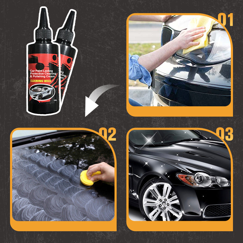 ✨Limited Time Buy 1 Get 1 Free🚗Car Paint Lasting Protection Cleaning & Polishing Cream