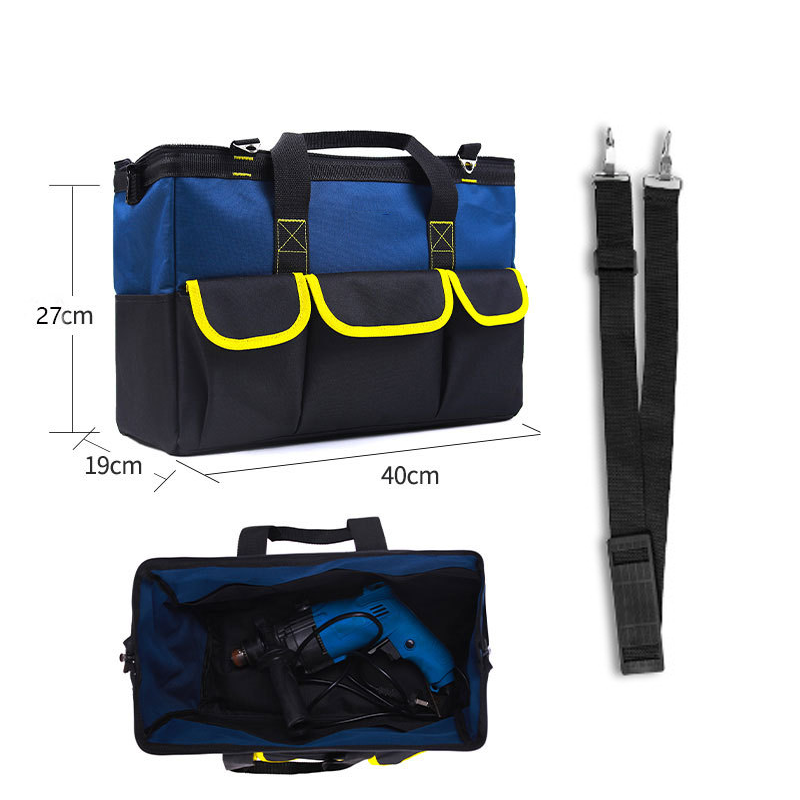 🧰Large-Capacity Heavy-Duty Tool Kit (with Shoulder Strap)