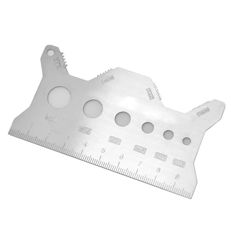 💥Stainless Steel Double-Sided Bolt Gauge Card(50% OFF)