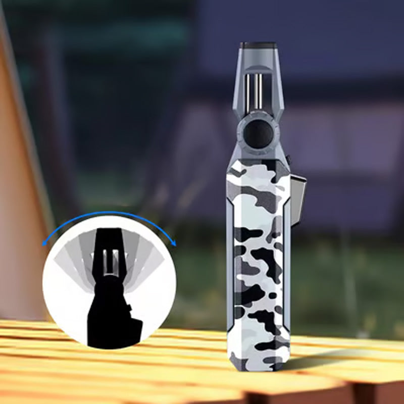 Refillable Adjustable Jet Flame Torch Lighter