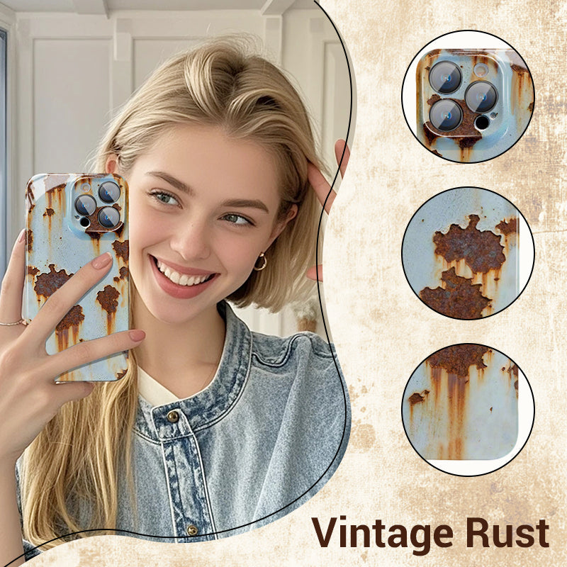 š„Vintage Rust Hard Case For iPhone - Last Day Buy 1 Get 1 Freeš