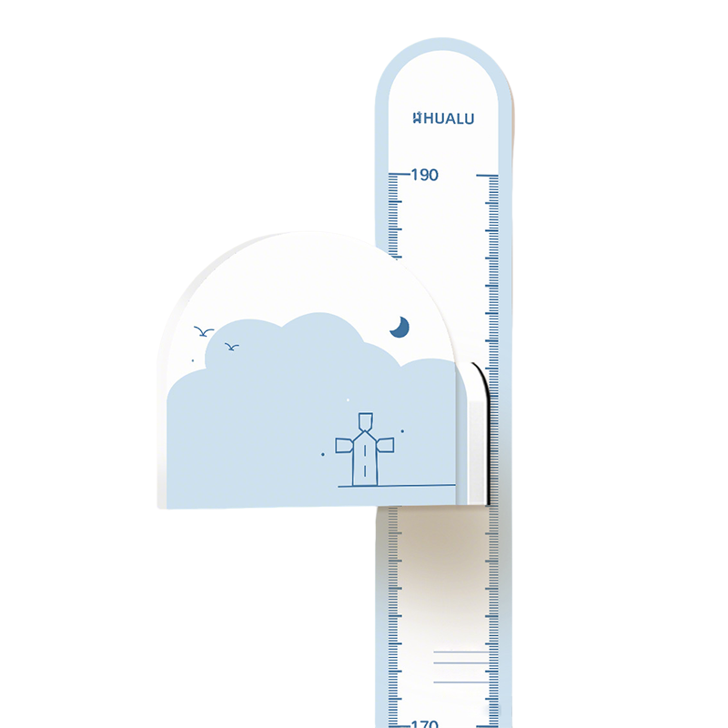Cartoon Kids’ Sliding Height Measuring Ruler