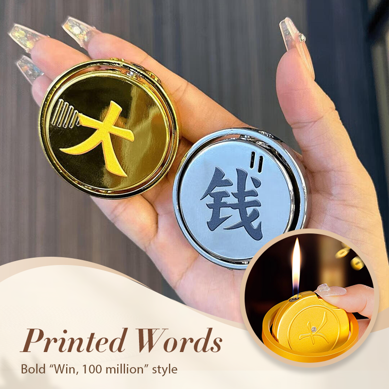 đ„Creative Round Inflatable Rotating Lighter