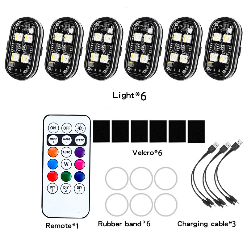 📢📢50% OFF !!⏰⏰Portable Car LED Warning Light with Remote