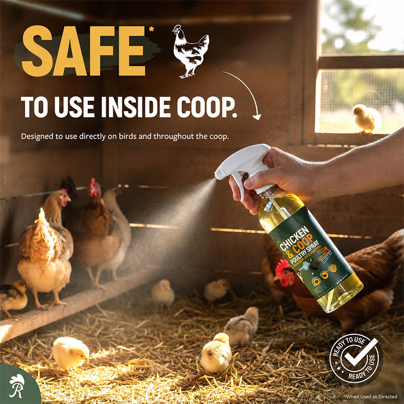 Natural Poultry Coop Cleaning Spray
