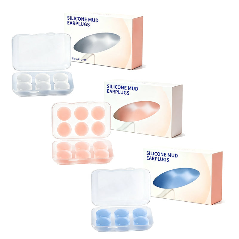 Moldable Silicone Mud Earplugs