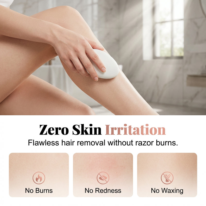 🪞 Palm-Fit Hair Eraser for Quick At-Home Grooming