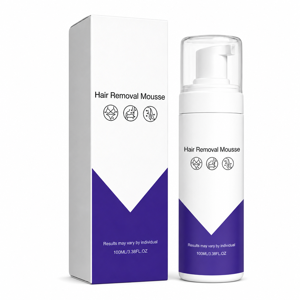 Gentle Hydrating Hair Removal Mousse for Body Hair