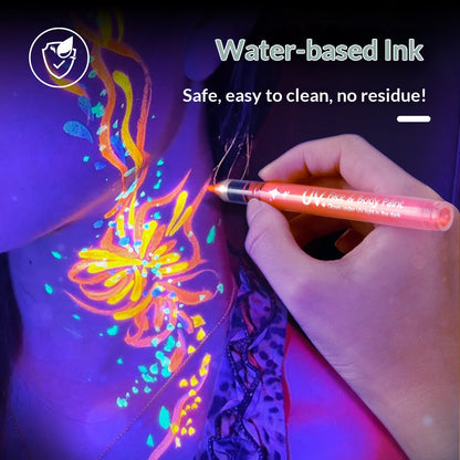 🎅Christmas Special Deals $19.99!!⚡50K+ SOLD!🎁8 Color Body Markers Face Paint Pens