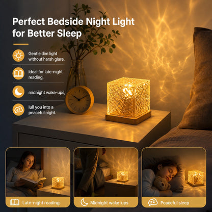 📢📢50% OFF !! ⏰Dynamic Water Ripple LED Ambient Light