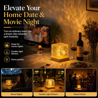 📢📢50% OFF !! ⏰Dynamic Water Ripple LED Ambient Light