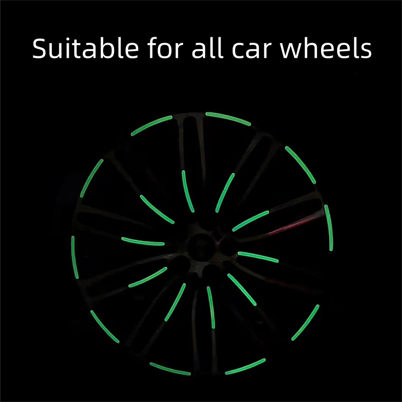 ⏳⏳Limited Sale💥20pcs 🔥Popular Fluorescent Car Wheel Hub Tag