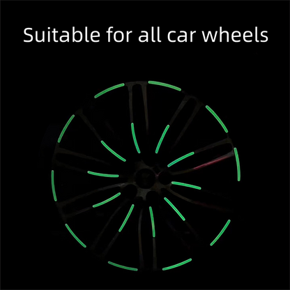 ⏳⏳Limited Sale💥20pcs 🔥Popular Fluorescent Car Wheel Hub Tag