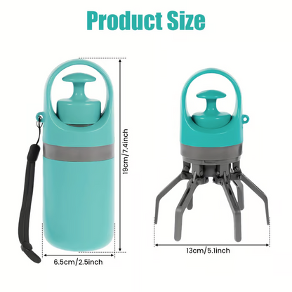 Mini Portable Dog Poop Scooper with Bag Dispenser