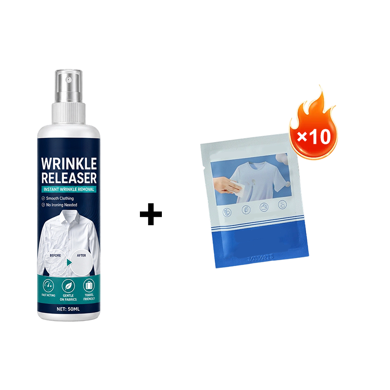 👔✨ Instant wrinkle release – no iron, travel-ready, static-free & fresh.