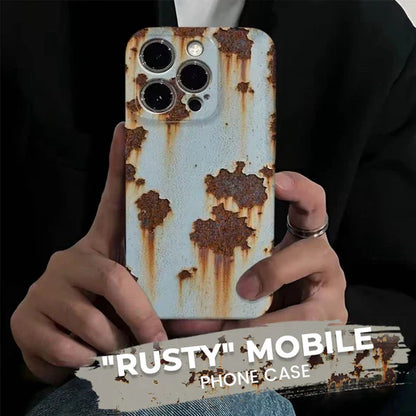💥Vintage Rust Hard Case For iPhone - Last Day Buy 1 Get 1 Free🎁