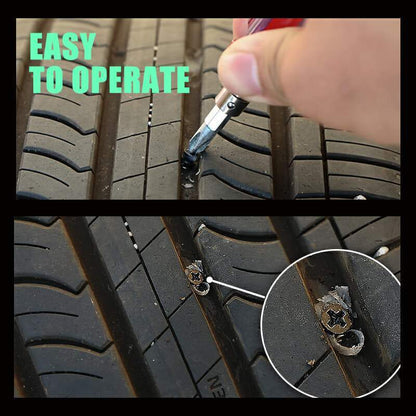 🔧 50% OFF NOW! 🚗 Vacuum Tire Mending Nail – Lossless & Efficient, Perfect Sealing & Easy to Operate – No Tire Disassembly Needed ✨