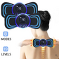 🔥Portable Massager with 8 Modes and LCD Screen - Mini Muscle Stimulator for Pain Relief