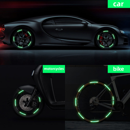 ⏳⏳Limited Sale💥20pcs 🔥Popular Fluorescent Car Wheel Hub Tag