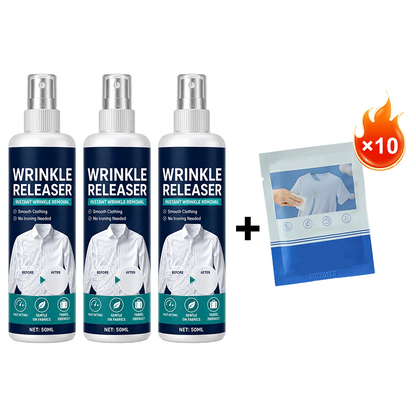 👔✨ Instant wrinkle release – no iron, travel-ready, static-free & fresh.