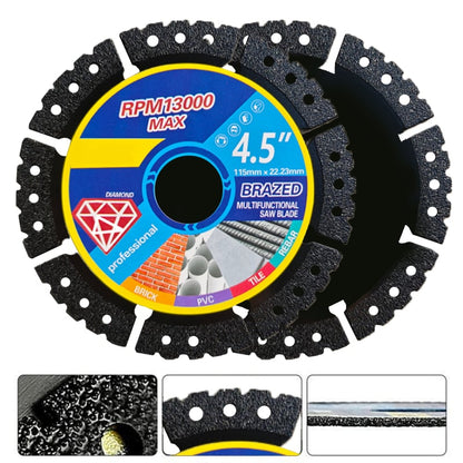 💎 -50% ON MULTI-MATERIAL DIAMOND BLADE! 💎 4.5" Ultra-Thin, Cuts Metal, Tile, Stone, Concrete & More ✨