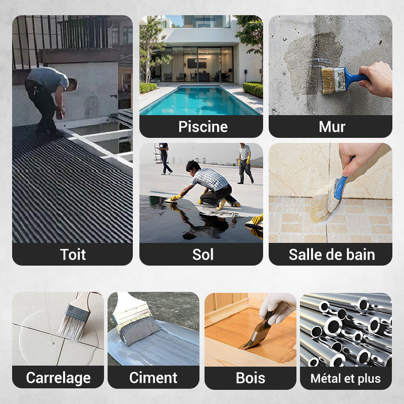 ✨ LAST DAY OF SALE -50% OFF ✨ Multifunctional waterproof polyurethane coating, long-lasting protection, protects every inch of your space!