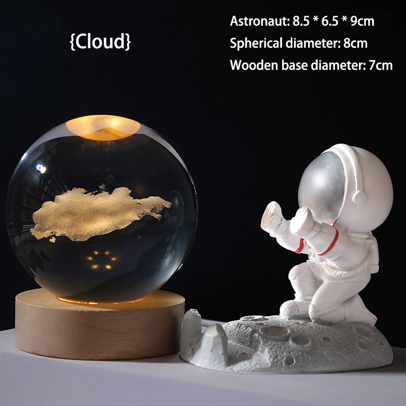 🌌 60% OFF NOW! ✨ 3D Galaxy Crystal Night Light – 16 Colors, Remote Control & USB Powered 🌙