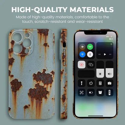 💥Vintage Rust Hard Case For iPhone - Last Day Buy 1 Get 1 Free🎁