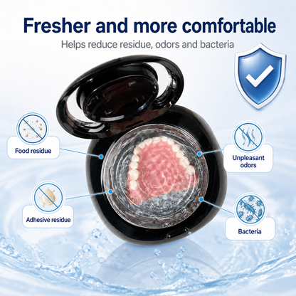 ❄️Summer Sale: 50% Off!🦷Denture Dome Ultrasonic UV-C Cleaner – For fresher, cleaner dentures in just 5 minutes