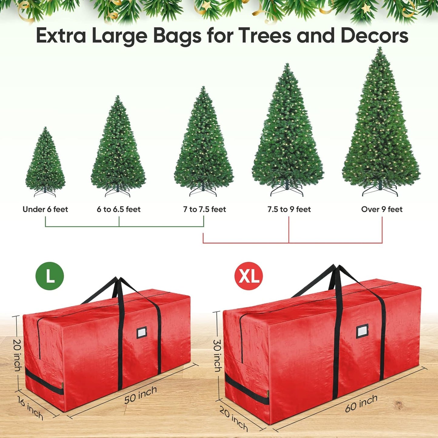 🎅Christmas Sale 50% OFF🌟Christmas Tree Durable Waterproof Storage Bag 🎄