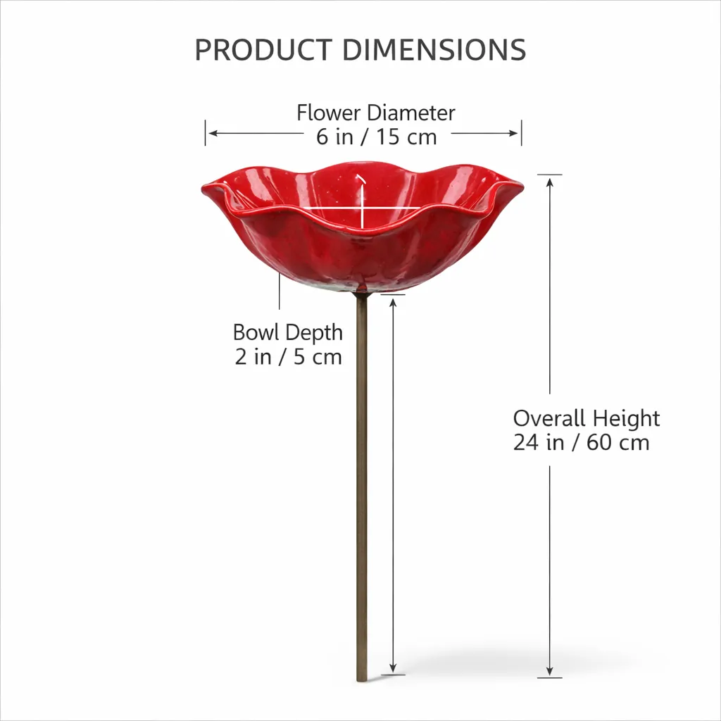 💖🎁2026 Mother's Day Gifts 50% Off--🐦🎁Handmade Metal Flower Garden Stake🐦