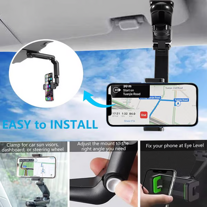 🔥🔥Hot Sale🔥 Rotatable and Retractable Car Phone Holder