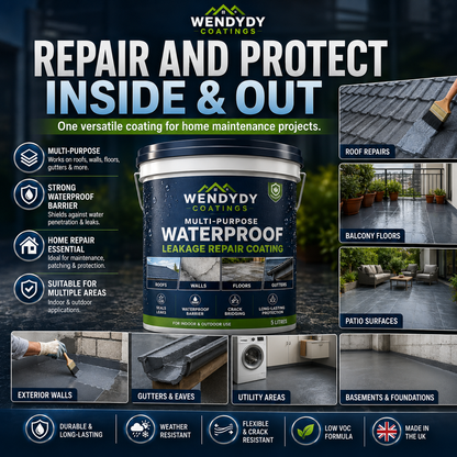 Multi-Purpose Waterproof Leakage Repair Coating