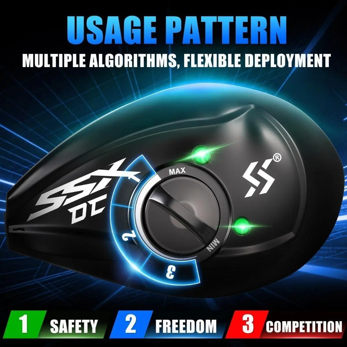 🌞Kick Off Spring With 50% Off!🎣DC Baitcasting Reel - Digital Brake System (Say Goodbye to Backlash!) - 7.2:1 High Speed - For Predatory Fishing in Freshwater & Saltwater