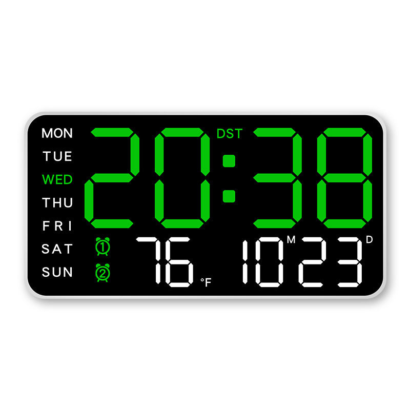 📢📢50% OFF !! ⏰Multifunctional decorative LED digital wall clock