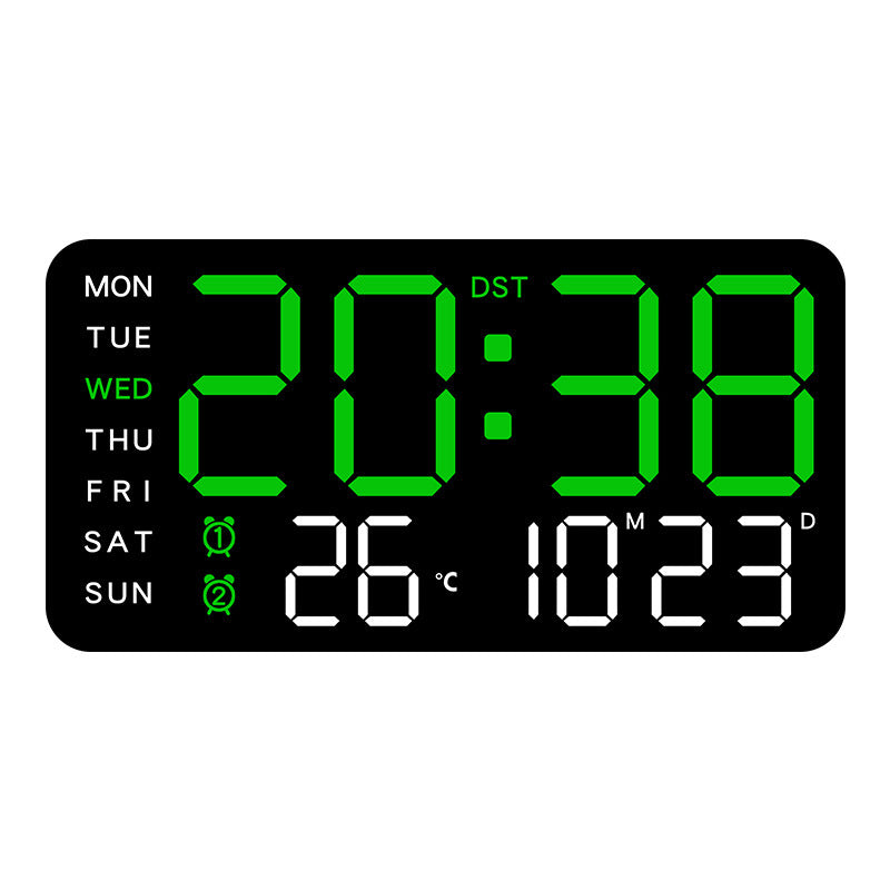 📢📢50% OFF !! ⏰Multifunctional decorative LED digital wall clock