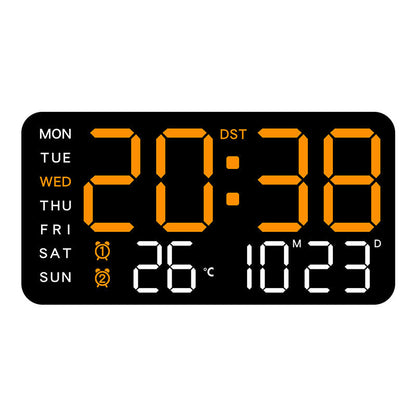 📢📢50% OFF !! ⏰Multifunctional decorative LED digital wall clock