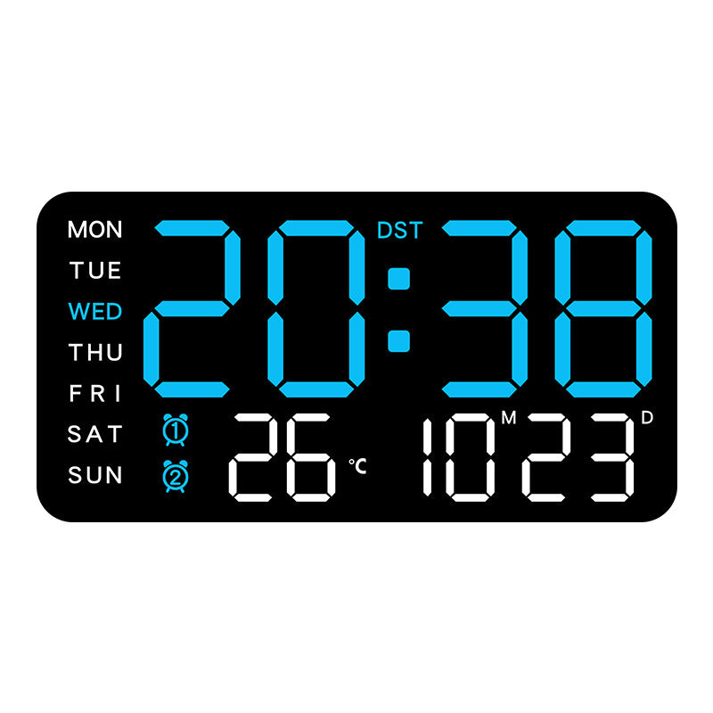 📢📢50% OFF !! ⏰Multifunctional decorative LED digital wall clock