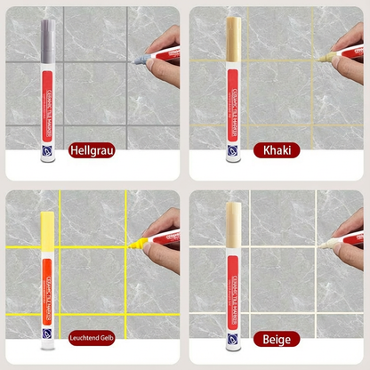 Pousbo®🖌️ Anti-Mould & Waterproof Joint Pen for Ceramic Tiles! 🧱