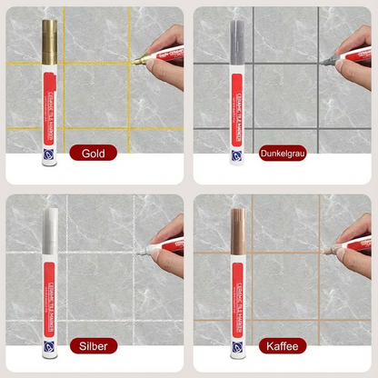Pousbo®🖌️ Anti-Mould & Waterproof Joint Pen for Ceramic Tiles! 🧱