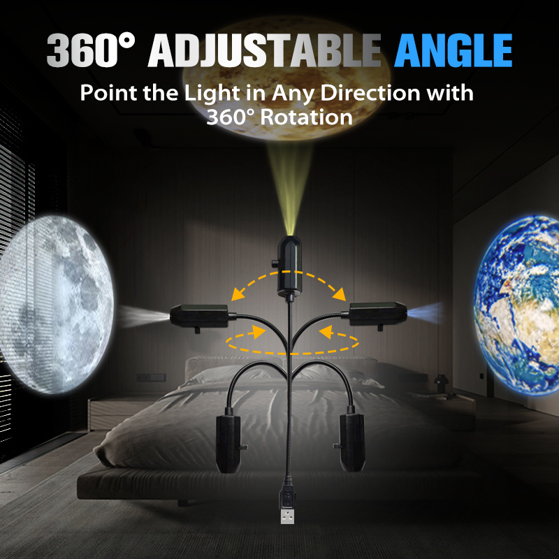 Plug-and-Play HD Star Projector