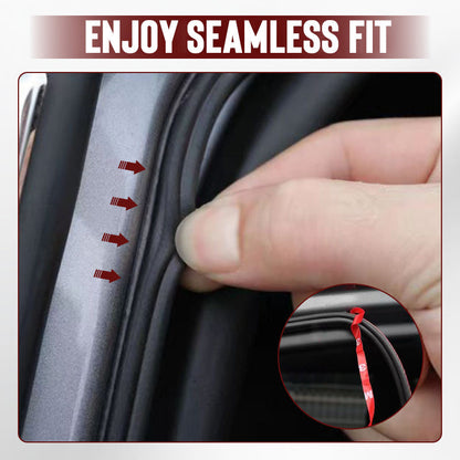 🚗 BUY 2 GET 1 FREE! 🛡️ Car Noise Reduction Rubber Seal Strip – Easy Installation, Effective Dust & Wind Noise Reduction for Doors and Windows 🔇