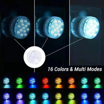 Underwater LED lights (with wireless remote control)